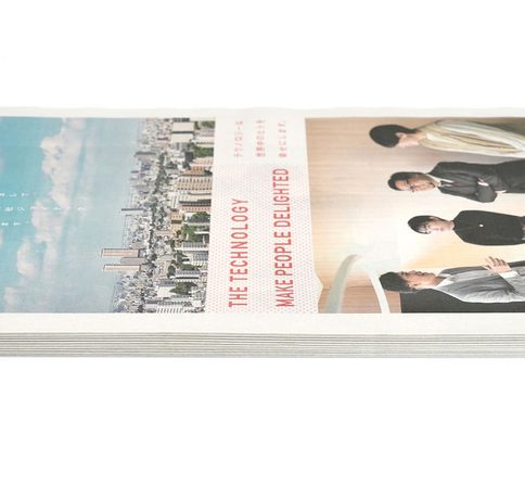 株式会社ジェイテック様 採用イベント用タブロイド型パンフレット